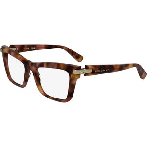 LONGCHAMP Donna LO2766 690 Optische monturen Acetato Havana  Cat Eye Normale