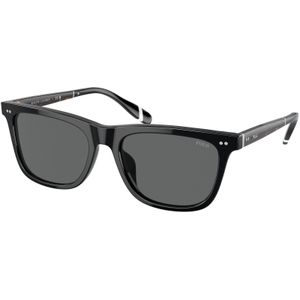 Polo Ralph Lauren Man PH4205U 500187 Zonnebrillen Acetaat Zwart Grijs Hurken Normaal