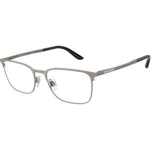 Giorgio Armani Man AR5054 3259 Optische monturen Metaal Grijs Transparant Hurken Normaal