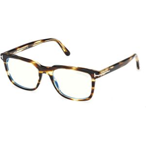 TOM FORD Man FT6080-B 055 Optische monturen Acetaat Havana  Kwadraat Normaal