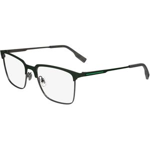 Lacoste Man L2295 301 Optische monturen Metaal Groente  Hurken Normaal Normaal