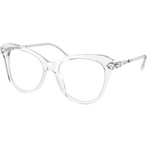Swarovski Vrouw SK2012  1027 Optische monturen Acetaat Transparant Transparant Geometrisch Normaal