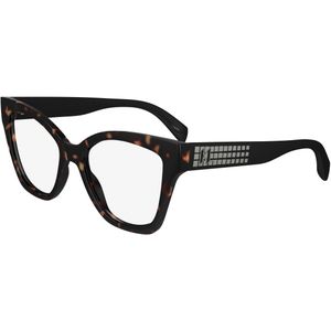 Karl Lagerfeld Vrouw KL6150 242 Optische monturen Geïnjecteerd Havana  Vlinder Normaal Normaal