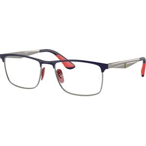 Ray - Ban Unisex RX6516M F086 Optische monturen Metaal Blauw Transparant Hurken Normaal