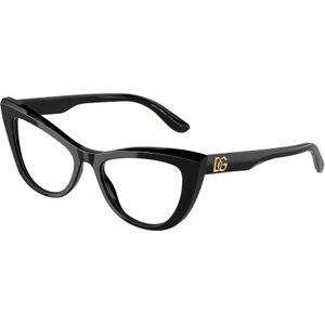Dolce & Gabbana - Cat Eye - Zwart - Acetaat
