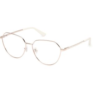 Guess Vrouw GU50169 032 Optische monturen Metaal Goud  Rotonde Normaal