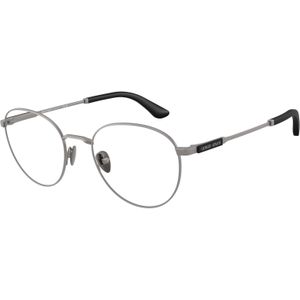Giorgio Armani Man AR5164  3003 Optische monturen Metaal Grijs Transparant Pantos Normaal