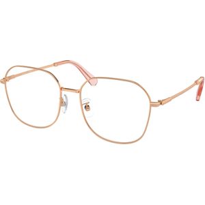 Swarovski Vrouw SK1009D 4014 Optische monturen Metaal Goud Transparant Geometrisch Normaal