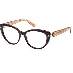 Swarovski Vrouw SK5477 052 Optische monturen uitstel Acetaat Havana  Kattenoog Normaal