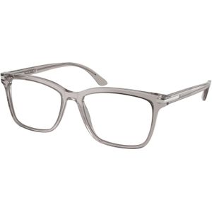 Prada Man Prada PR 14WV 10J1O1 Optische monturen Acetaat Grijs Transparant Hurken Normaal