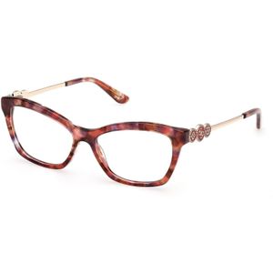 Guess Vrouw GU50231 68 Optische monturen Acetaat Rood  Hurken Normaal