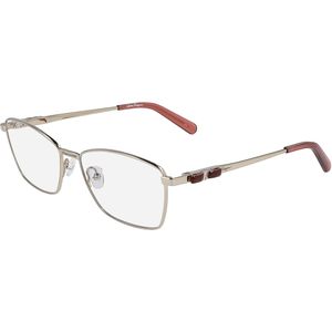 Ferragamo Vrouw SF2198 729 Optische monturen Metaal Goud  Hurken