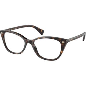 Ralph Lauren Vrouw RA7146 5003 Optische monturen Acetaat Schildpad Transparant Kussen Normaal