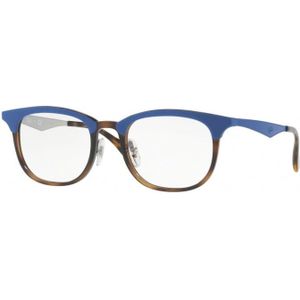 Ray - Ban Unisex RX7112 5729 Optische monturen Plastic Blauw  Hurken