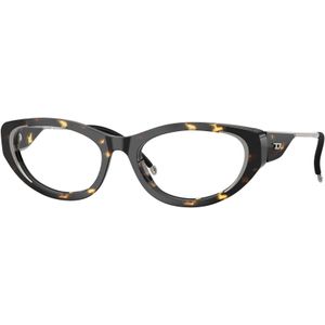 DIESEL Vrouw DL4004F 2017 Optische monturen Acetaat Schildpad Transparant Kattenoog Normaal