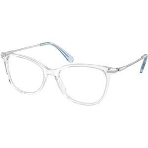 Swarovski Vrouw SK2010 1027 Optische monturen Acetaat Transparant Transparant Hurken Normaal