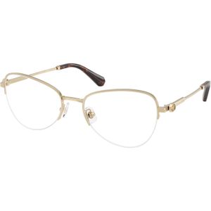 Swarovski Vrouw Swarovski SK1032 4028 Optische monturen Metaal Goud Transparant Rotonde Normaal