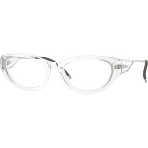 DIESEL Vrouw DL4004 2025 Optische monturen Acetaat Transparant Transparant Kattenoog Normaal