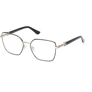 Guess Vrouw GU50313 001 Optische monturen Metaal Zwart  Kwadraat Normaal