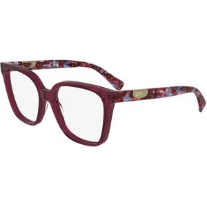 LONGCHAMP Donna LO2765 500 Optische monturen Acetato Viola  Squadrata Normale