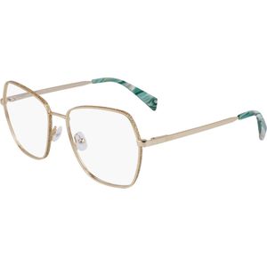 Liu Jo Vrouw LJ2172 716 Optische monturen Metaal Goud  Geometrisch Normaal Normaal