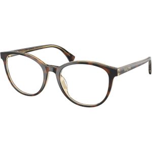 Ralph Lauren Vrouw RA7188U  6294 Optische monturen Acetaat Bruin Transparant Rotonde Normaal