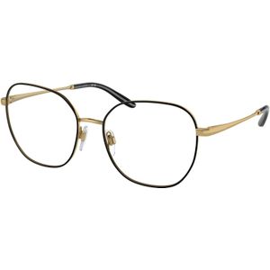 Ralph Lauren Vrouw RL5120 9358 Optische monturen Metaal Zwart Transparant Geometrisch Normaal