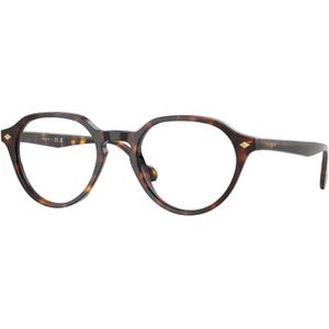 VOGUE EYEWEAR Man VO5598 W656 Optische monturen Acetaat Bruin Transparant Pantos Normaal