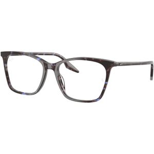 Ray - Ban Donna RX5422 8424 Optische monturen Acetato Blu Trasparente Cat Eye Normale
