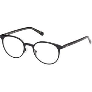 Guess Man GU50192 002 Optische monturen Metaal Zwart  Rotonde Normaal