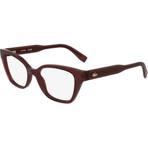 Lacoste Donna L2983 601 Optische monturen Bio-iniettato Bordeaux  Squadrata Normale