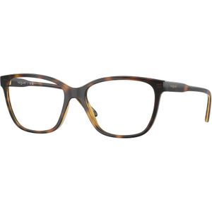 VOGUE EYEWEAR Vrouw VO5518 W656 Optische monturen Nylon Bruin Transparant Kussen Normaal