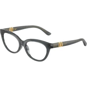 Dolce & Gabbana Kind DX5005U  3241 Optische monturen Geïnjecteerd Zwart Transparant Vlinder Normaal