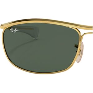 Ray - Ban Unisex Paar vervangende lenzen Ray - Ban RB3119m Olympian I Deluxe Vervanglenzen Metallo  Verde G15 Geometrica