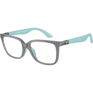 Emporio Armani Kind EK3006 6134 Optische monturen Geïnjecteerd Grijs Transparant Kussen Normaal