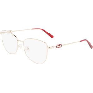 Ferragamo Vrouw SF2214 712 Optische monturen Metaal Goud  Geometrisch