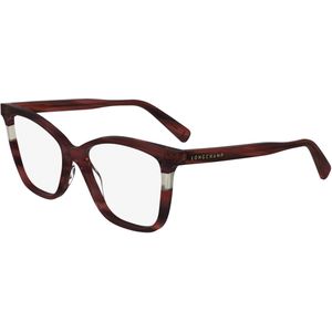 LONGCHAMP Vrouw LO2741 607 Optische monturen Acetaat Rood  Hurken Normaal Normaal