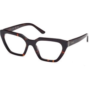 Guess Vrouw GU50176 052 Optische monturen Acetaat Havana  Geometrisch Normaal