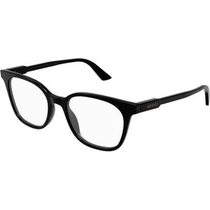 Gucci Man Gucci GG1821O 001 Optische monturen Acetaat Zwart Transparant Rotonde