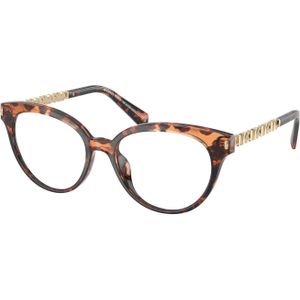 Michael Kors Vrouw MK4172U ISTRIA 3006 Optische monturen Geïnjecteerd Schildpad Transparant Rotonde Normaal