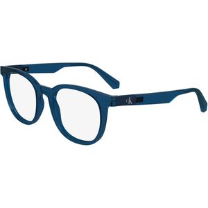 Calvin Klein Unisex CKJ24613 400 Optische monturen Bio-injectie Blauw  Rotonde Normaal