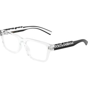 Dolce & Gabbana Kind DX5008  3133 Optische monturen Geïnjecteerd Transparant Transparant Kwadraat Normaal