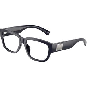 Dolce & Gabbana Man DG3423 3094 Optische monturen Acetaat Blauw Transparant Hurken Normaal