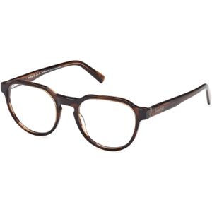 Timberland Man TB50032 48 Optische monturen Acetaat Bruin  Rotonde Normaal