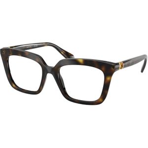 Swarovski Donna SK2043 1002 Optische monturen Acetato Tartaruga Trasparente Squadrata Normale