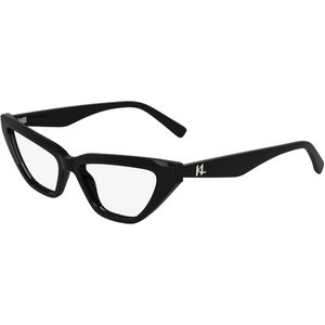 Karl Lagerfeld Vrouw KL6175 001 Optische monturen Bio-injectie Zwart  Kattenoog Normaal