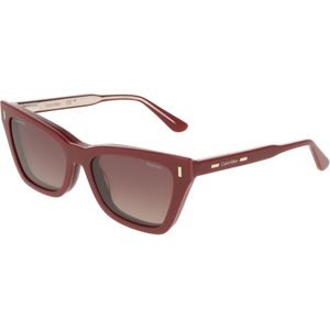Calvin Klein Vrouw CK25531MAG-SET 605 Optische monturen Acetaat Bordeaux  Kattenoog Normaal