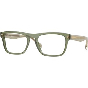 VOGUE EYEWEAR Uomo VO5619 3187 Optische monturen Acetato Verde Trasparente Pillow Normale