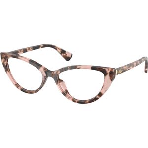 Ralph Lauren Vrouw RA7181U  6058 Optische monturen Acetaat Roos Transparant Kattenoog Normaal