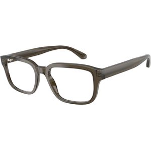 Emporio Armani Uomo EA3255 6249 Optische monturen Acetato Grigio Trasparente Pillow Normale